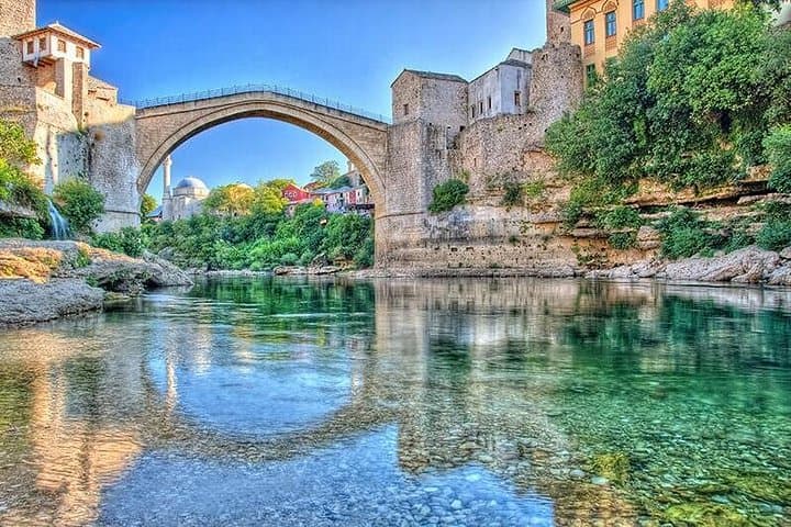 Mostar and Kravice Waterfalls Day Trip from Dubrovnik — Old Bridge to Swimming Falls photo 2