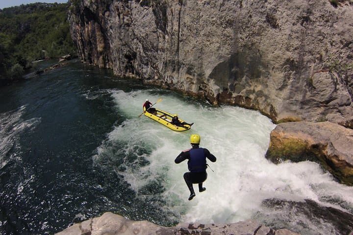 Multi-Adventure on Croatia's Cetina River: Rafting, Canyoning & Cliff Jumps photo 3