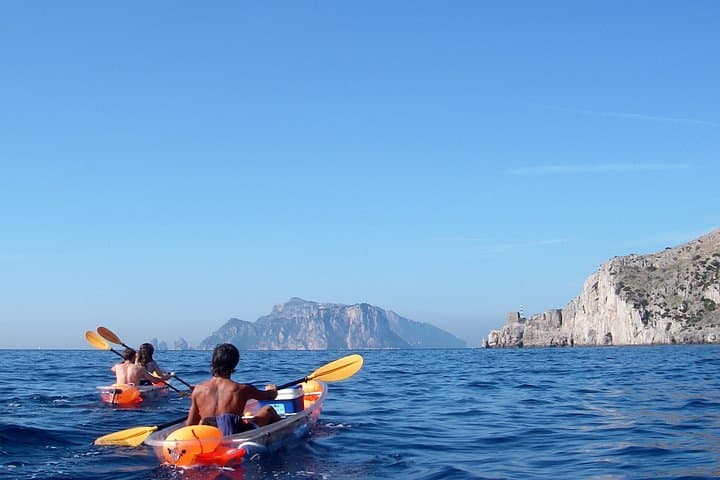 Paddle Jeranto Bay: Amalfi Coast Kayak Tours from Marina del Cantone photo 1