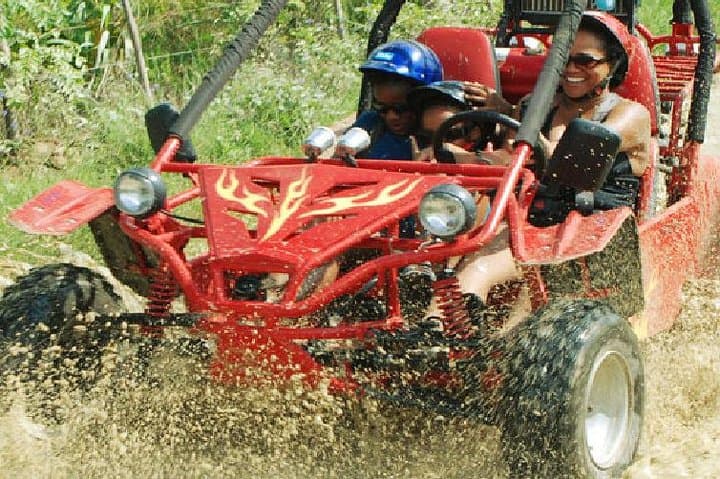 Punta Cana Dune Buggy Adventure to Macao Beach & Natural Cave Swim