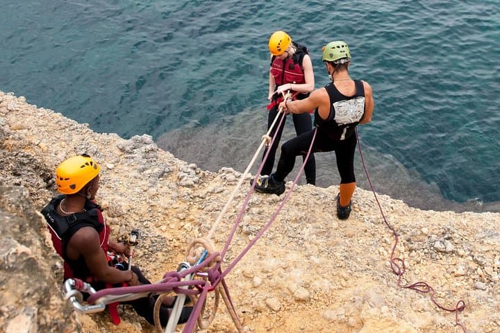 North Mallorca Coasteering Tour: 4.5-Hour Cliff Jumps & Cave Swim
