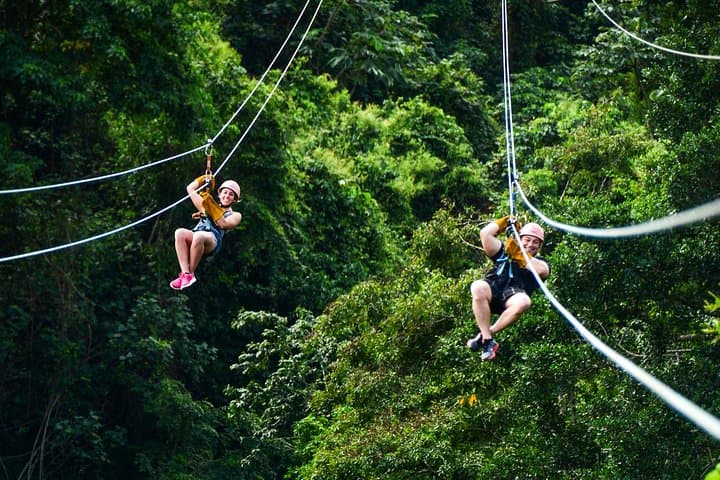 Punta Cana Dual Zipline Adventure: 12-Line Mountain Course with 800m Long Line photo 3