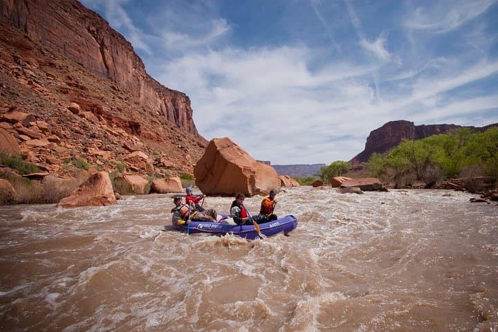 Full-Day Fisher Towers Rafting from Moab: Family-Friendly Colorado River Whitewater