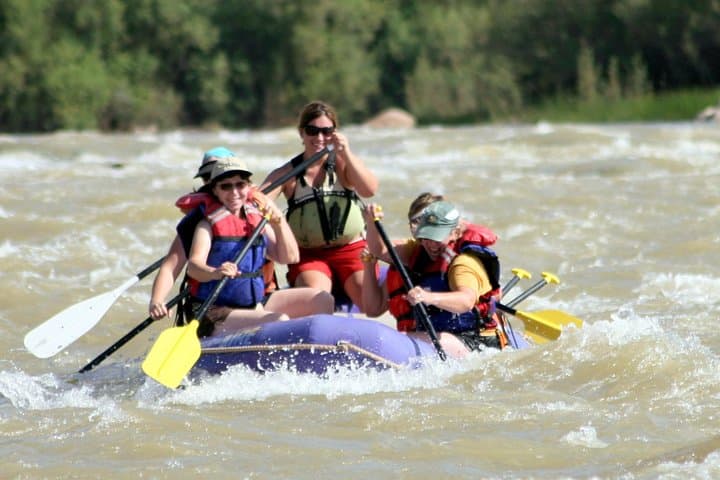 Moab Half-Day Colorado River Rafting Through the Fisher Towers