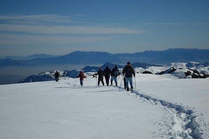 Private Snowshoeing Tour in Farellones — Andes Snow Hike from Santiago photo 1