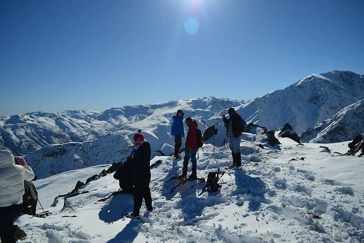 Private Snowshoeing Tour in Farellones — Andes Snow Hike from Santiago photo 2