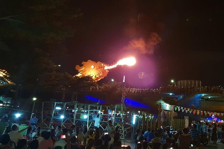 Da Nang Nightlife Tour: Marble Mountains, Lady Buddha & Dragon Bridge photo 2