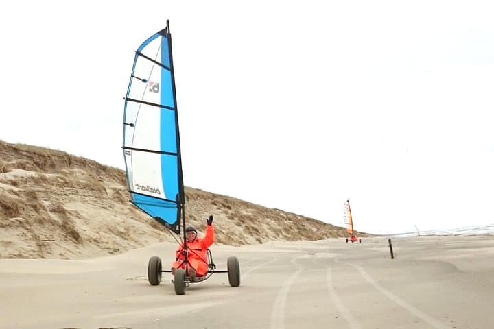 Curonian Spit Blokart Safari: Wild Beach Single-Handed Landsailing from Klaipėda photo 2