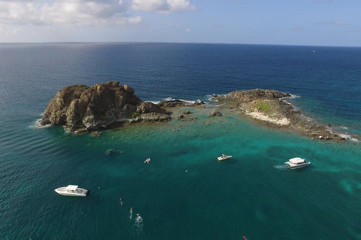 Private Snorkeling Charter to Creole Rock — St. Maarten Half-Day Boat Trip photo 1