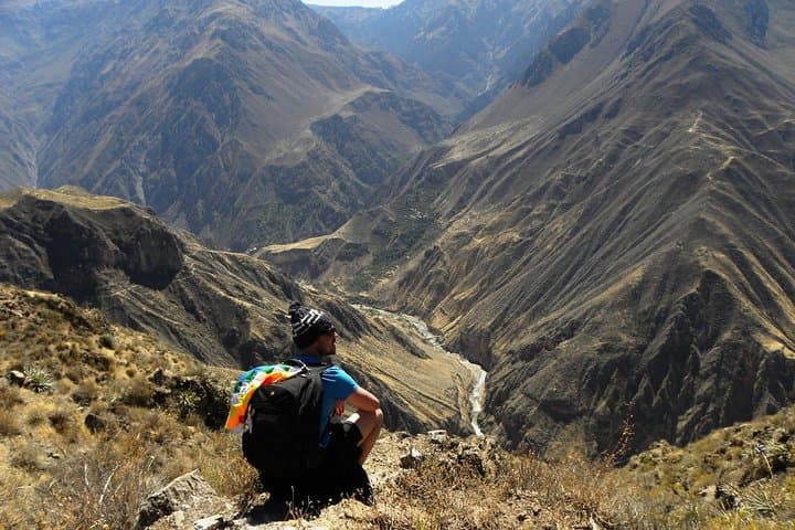 Colca Canyon Trek: 3-Day Cabanaconde to Sangalle Oasis Adventure