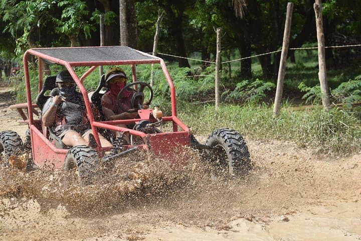 Punta Cana Buggy & Catamaran Combo: Off-Road to Snorkel and Natural Pool