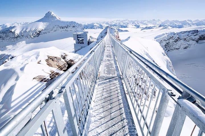 Glacier 3000 Day Trip from Montreux: Peak Walk, Cable Car, and Big-View Swiss Alps photo 2