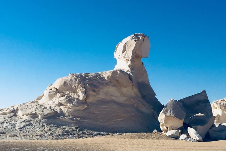 White Desert Overnight: Bahariya Oasis Camping, Crystal Mountain & Black Desert Tour photo 2
