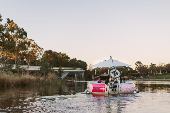 Adelaide BBQ Buoy Hire: 2-Hour Self-Drive River Cruise on the Torrens photo 2