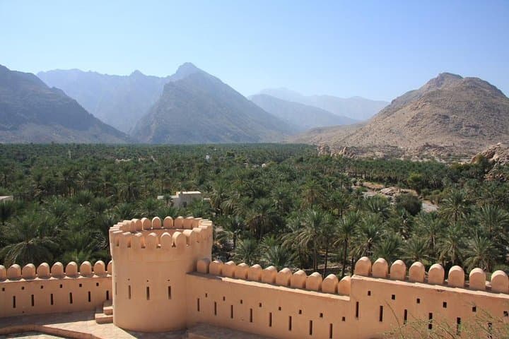 Nakhl & Rustaq Day Trip from Muscat — Nakhal Fort, Al Thowarah Hot Springs & Oasis Drive