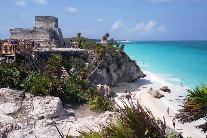 Tulum Xtreme: Zipline, Rappel & Cenote Snorkel from Riviera Maya