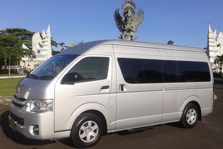 Private Bali Airport Transfer to Hotel — Toyota HiAce Minibus (Up to 12 Pax)