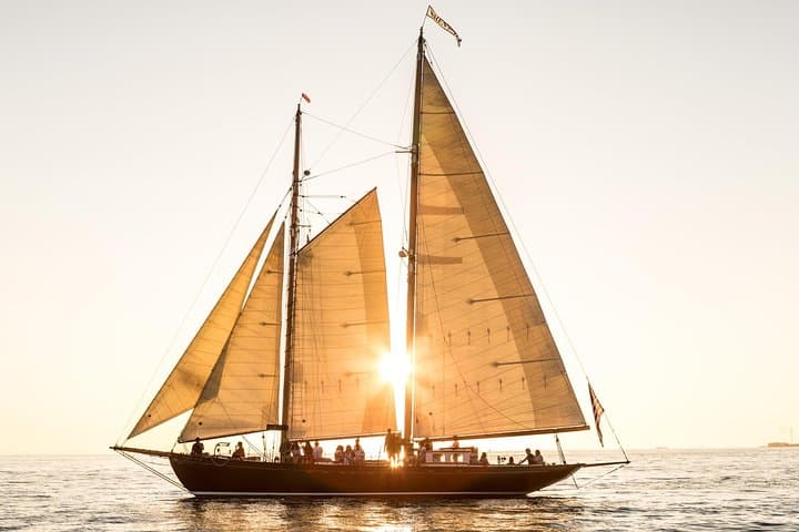 Key West Historic Schooner When And If Sunset Cruise — Champagne Toast & Hands-On Sailing