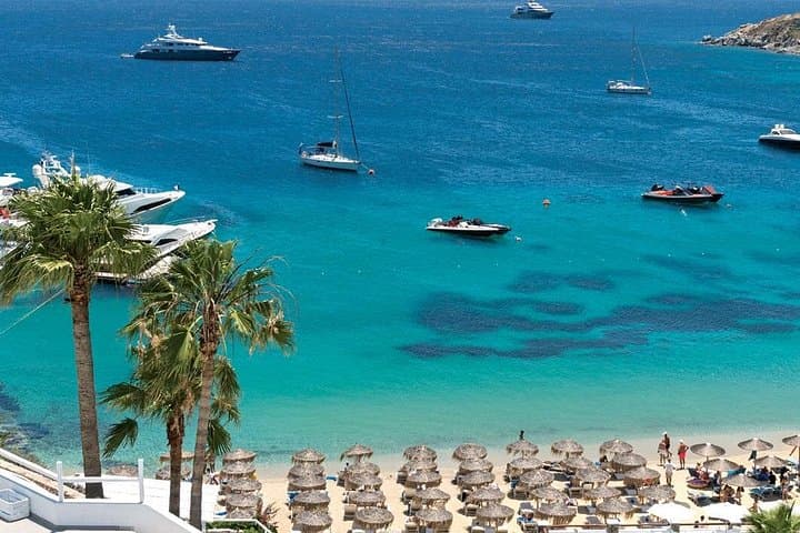 South Beaches Mini Cruise from Mykonos — Paradise, Frangias & Kalafatis photo 2