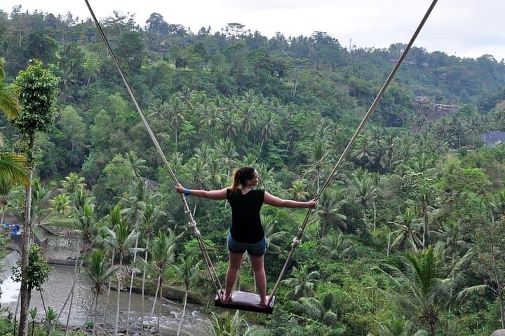 Bali Swing, Mount Batur & Bamboo Forest Day Tour from Ubud