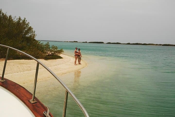 Private Romantic Curaçao Land and Sea Tour for Two — SUV & Trawler Experience