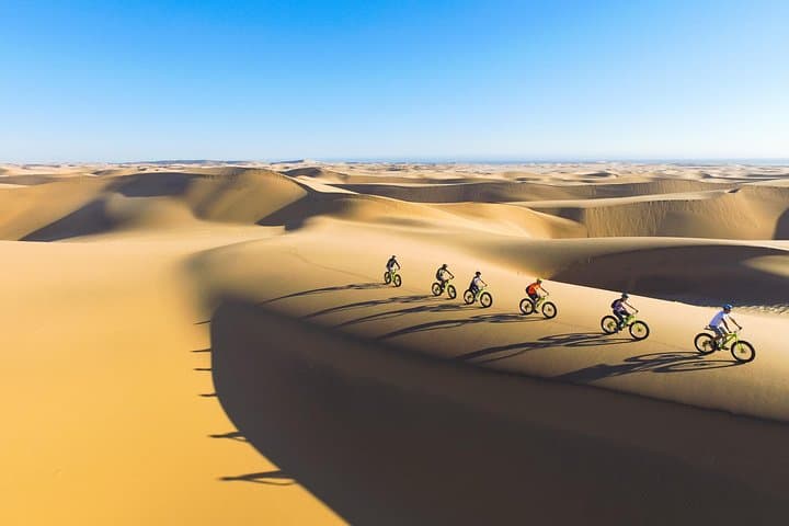 Namibia Extreme Sports Package: Sandboarding, Skydiving & Desert Ballooning