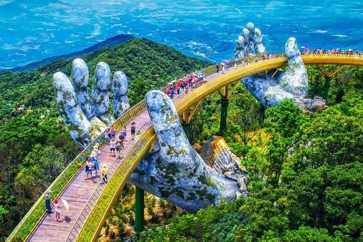 Ride to the Golden Bridge: Ba Na Hills Cable Car Experience from Da Nang & Hoi An photo 1