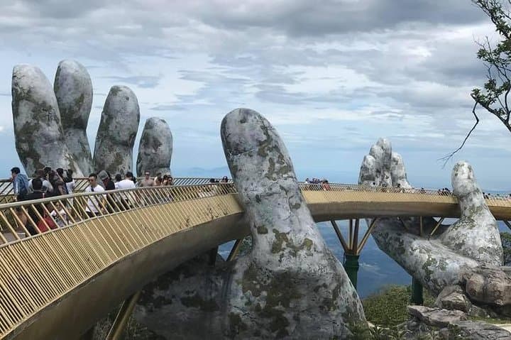Golden Bridge & Ba Na Hills Cable Car Day Trip from Da Nang or Hoi An photo 4