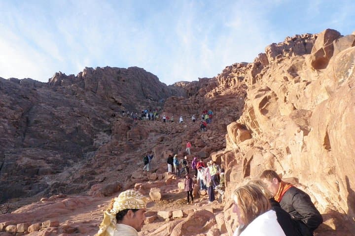 Sunrise Hike to Mount Moses (Jabal Musa) & St. Catherine Monastery — Overnight from Sharm El-Sheikh