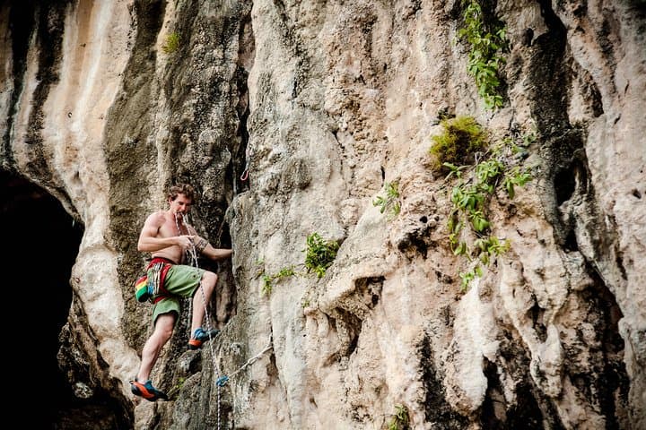 Railay Beach Sea‑Cliff Climbing: Intermediate Half‑Day Private Guide photo 4