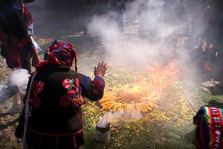 Mayan Fire Ceremony at Lake Atitlan Sacred Caves — Panajachel Ritual Hike