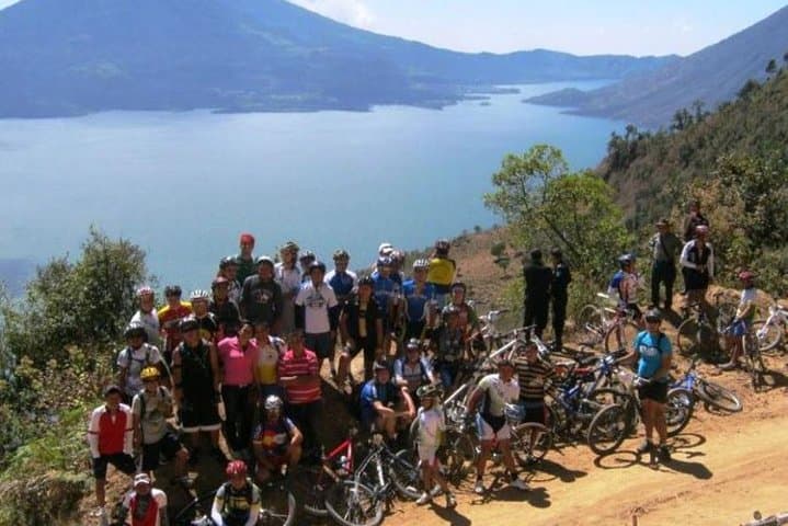 Scenic Half-Day Bike Ride from Panajachel — Lake Atitlán Villages & Volcano Views