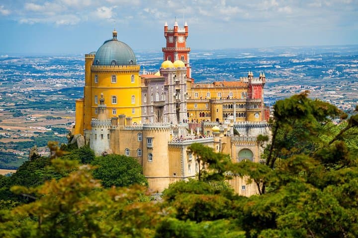 Shared Sintra Day Tour from Lisbon — Pena Palace, Cabo da Roca & Cascais