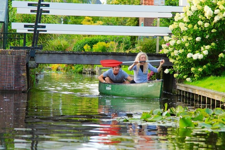 Sunset Canoe Tour in Waterland: Polders, Windmills & Lakeside Dinner photo 2