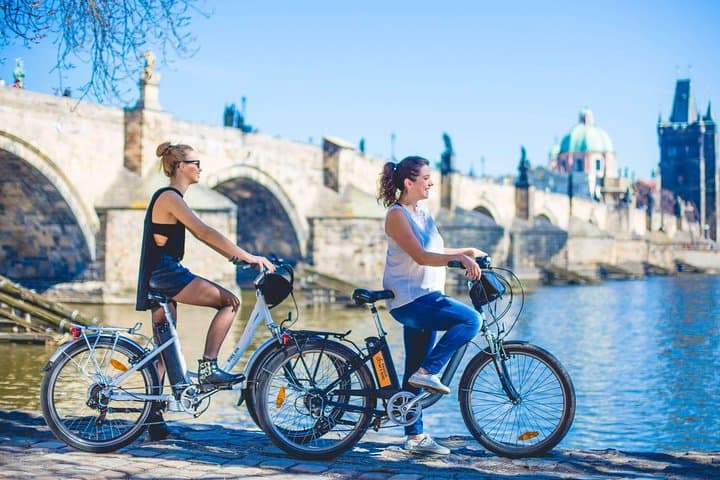 Pedal Through Prague: Historical E-Bike Tour of Castle, Charles Bridge & Petřín