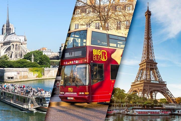 Eiffel Tower Summit, Hop-On Hop-Off Bus & Seine River Cruise — Skip-the-Line Experience photo 2