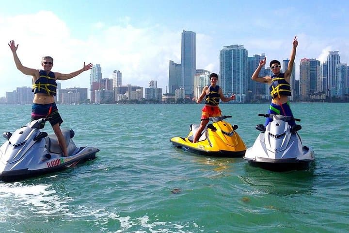 Miami Biscayne Bay Jet Ski Tour: Skyline-Speed Jet Ski Adventure & Wildlife Viewing