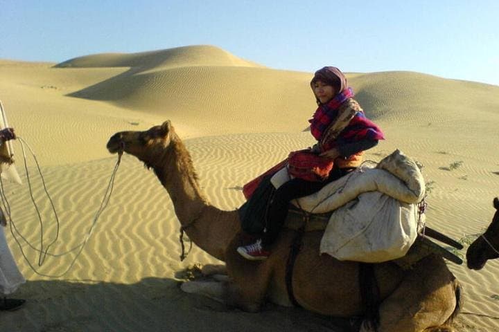 Full-Day Small-Group Camel Safari in Jaisalmer: Sam Sand Dunes Sunset & Marwari Dinner photo 2