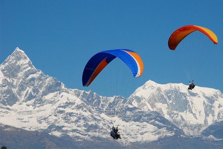Trishuli Rafting, Paragliding & Pokhara Hikes — Nepal Adventure
