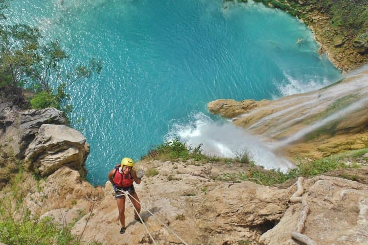 Rappelling Minas Viejas & Cliff-Jumping Micos: A Huasteca Potosina Waterfall Adventure