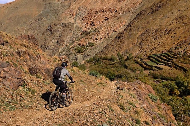 Atlas Mountains Full-Day Mountain Biking from Marrakech — Imlil to Asni