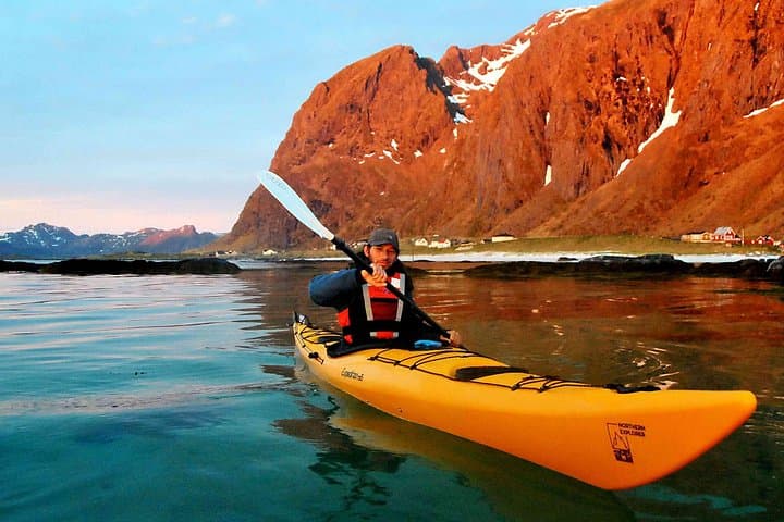 Full-Day Northern Explorer Kayak Tour — Lofoten Coastline & Island Lunch photo 2