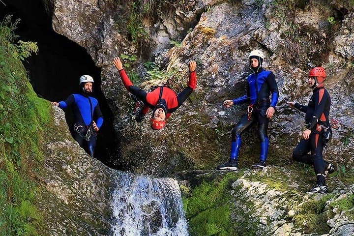 Bled Canyoning in Bohinj Valley: Slides, Abseils, and Alpine Waterfalls (Hotel Pickup, Free Photos)