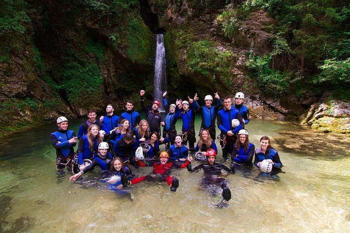 Two-Canyon Canyoning Adventure Near Lake Bled — Full-Day Guided Trip