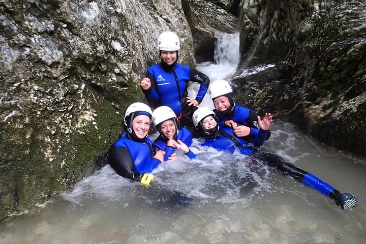 Private Bled Lake Canyoning Adventure — Small-Group Jumps, Abseils & Slides Near Lake Bled photo 1
