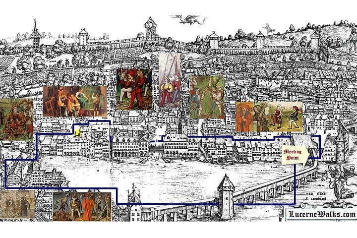 Nightwatchman Walking Tour in Medieval Lucerne — Chapel Bridge After Dark, Ghosts & Local Legends photo 2