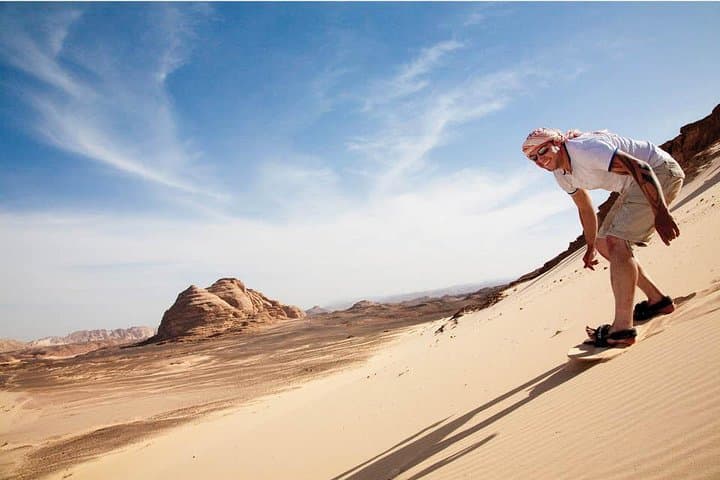 Sinai 4x4 Jeep Adventure from Dahab — Double Canyon, Dunes & Sandboarding photo 2