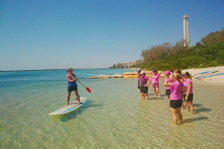 Golden Beach 1-Hour Stand-Up Paddleboard Hire — Pumicestone Passage SUP near Bribie Island