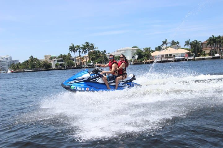 Fort Lauderdale Jet Ski Rental: 1-Hour Intracoastal Ride Past Yachts & Mansions