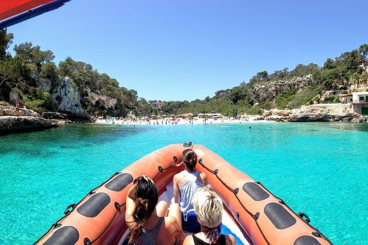 Boat Trip from Cala Figuera to Es Marmols (Cala Màrmols) — Mallorca Rib-Boat Explorer